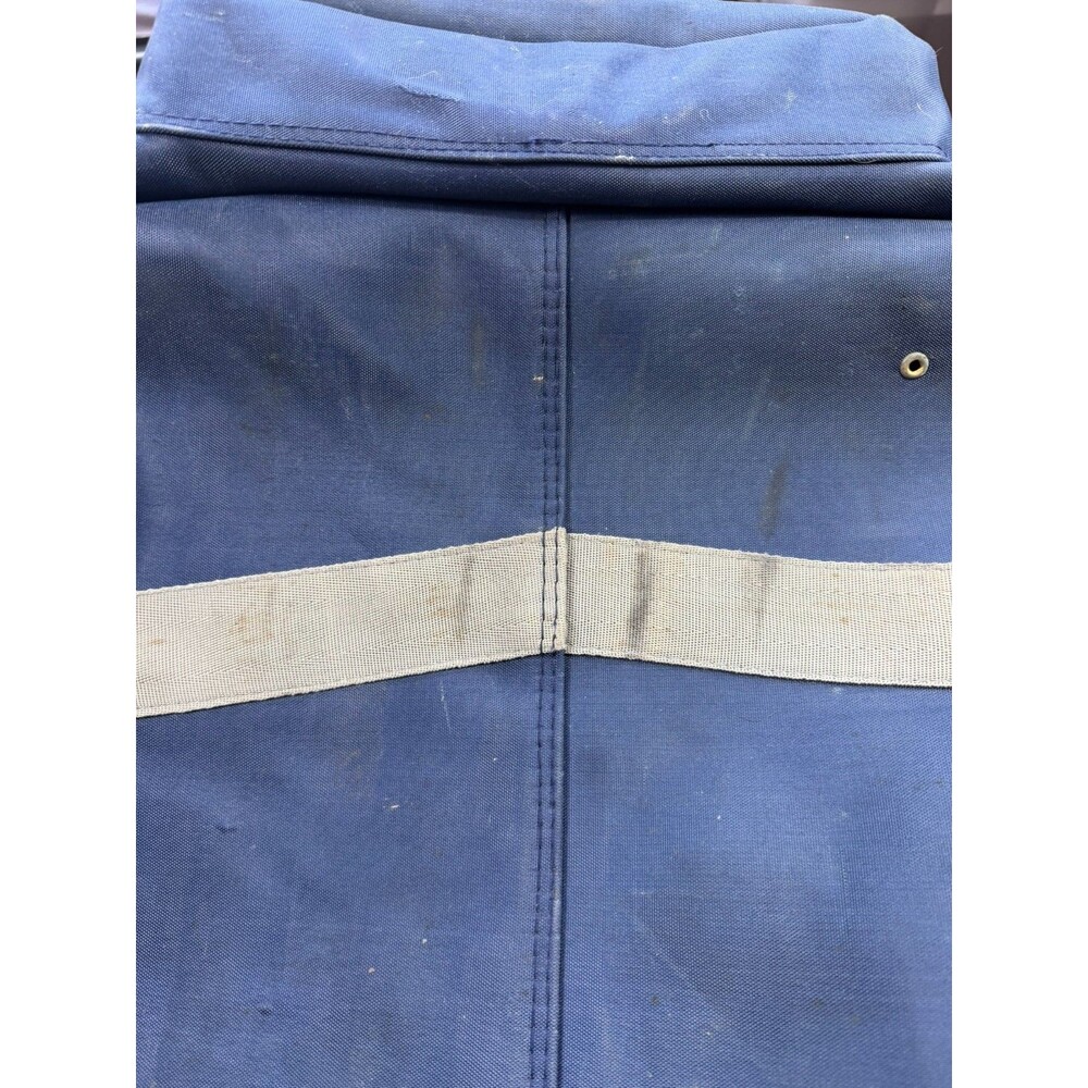 Vintage Olympic Diver Scuba Gear Bag Large Navy Blue Multi-Pocket Heavy Duty - Picture 12 of 12
